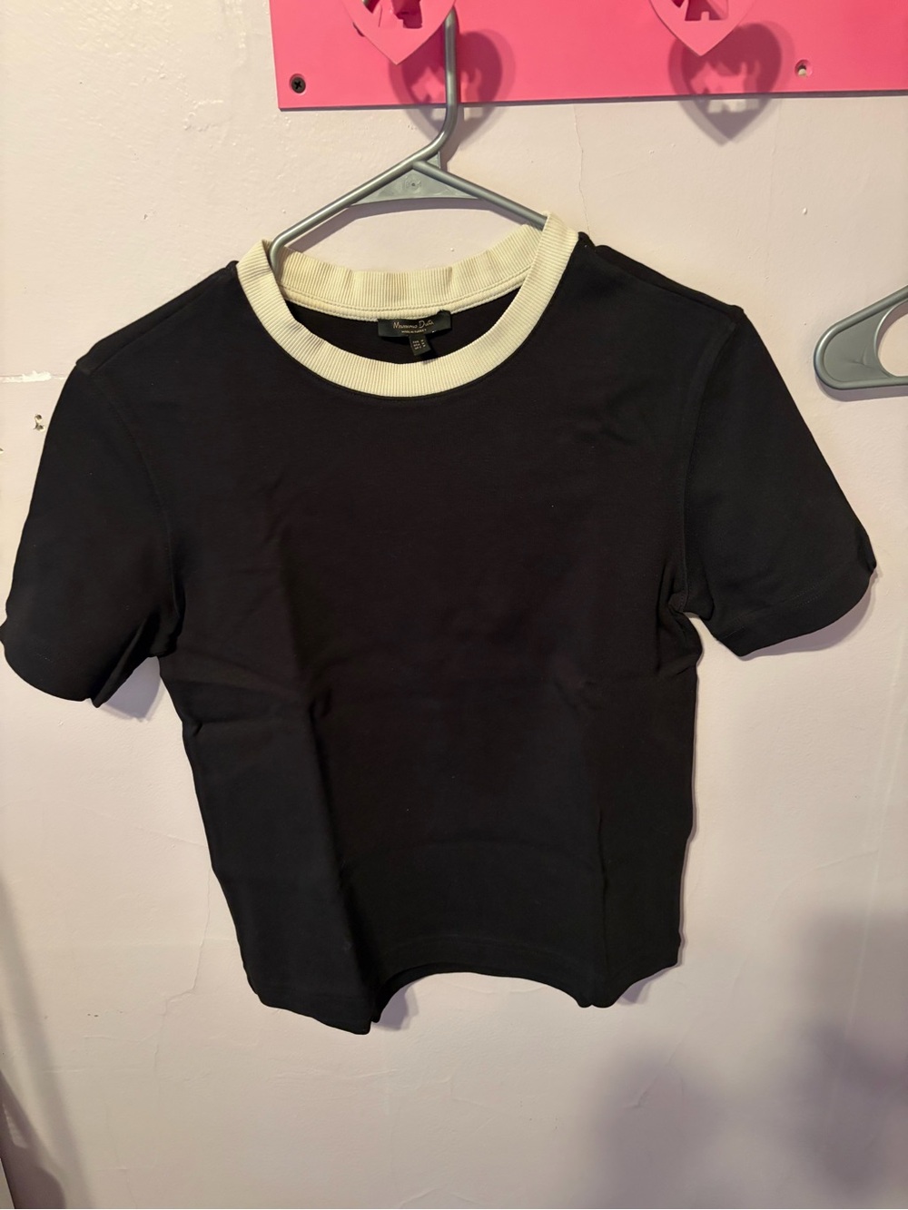 MASSIMO DUTTI Two toned t shirt